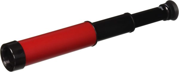 Schylling Spy Glass Telescope - Classic Telescope for Kids - Durable Observation Scope with Rubber Eye Cup for Imaginative Play - Ages 6 and Up - One Piece