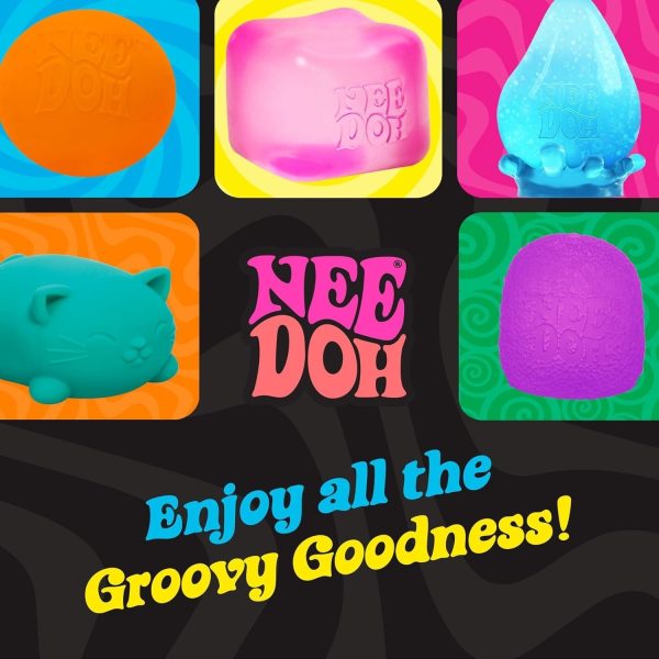Super NeeDoh - Jumbo Stress Ball - 4.5 - Assorted